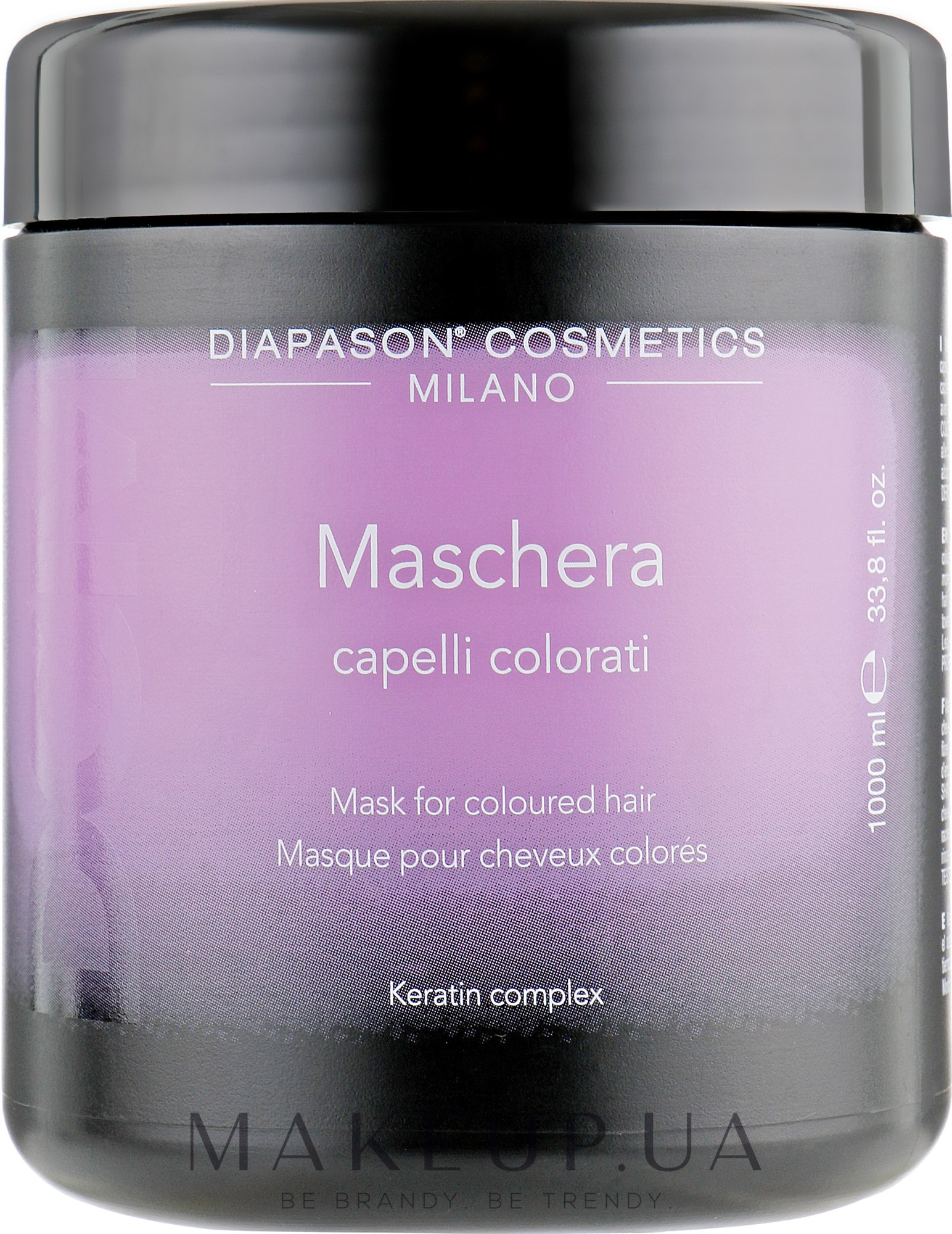 Маска для захисту кольору і відновлення фарбованого волосся - DCM Keratin Complex Mask For Coloured Hair — фото 1000ml