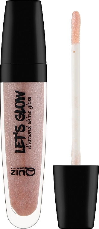 Блиск для губ - Quiz Cosmetics Let's Glow Lipgloss Diamand Shine Gloss — фото N1
