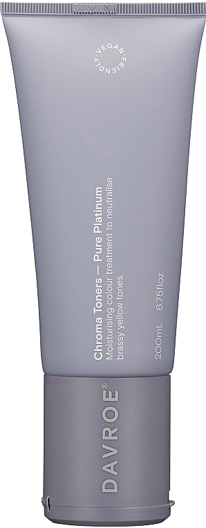 Тонирующий бальзам для волос - Davroe Chroma Colour Treatments Pure Platinum Toner — фото N1