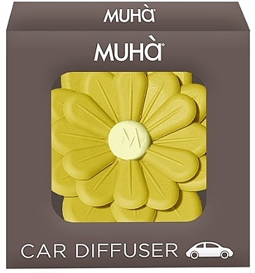 Автомобільний ароматизатор - Muha Car Flower Giallo Lemon Fritz — фото N2