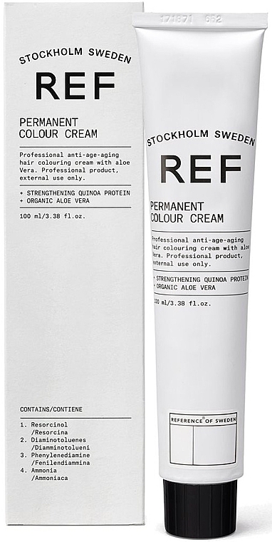 Крем-фарба для волосся - REF Permanent Colour Cream — фото N1