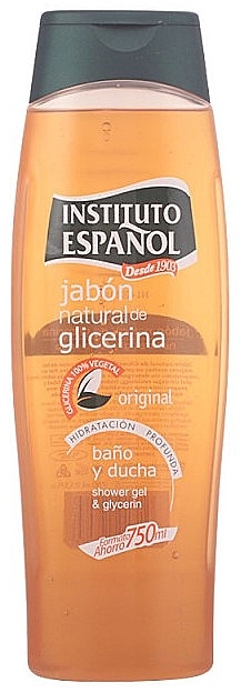 Гель для душу - Instituto Espanol Shower Gel Natural Glycerin Soap — фото N1
