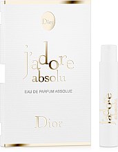 Парфумерія, косметика Christian Dior JAdore Absolu - Парфумована вода (пробник)