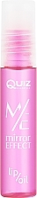 Масло для губ с зеркальным эффектом "Слива" - Quiz Cosmetics Mirror Effect Tropical Vibe Lip Oil — фото N1