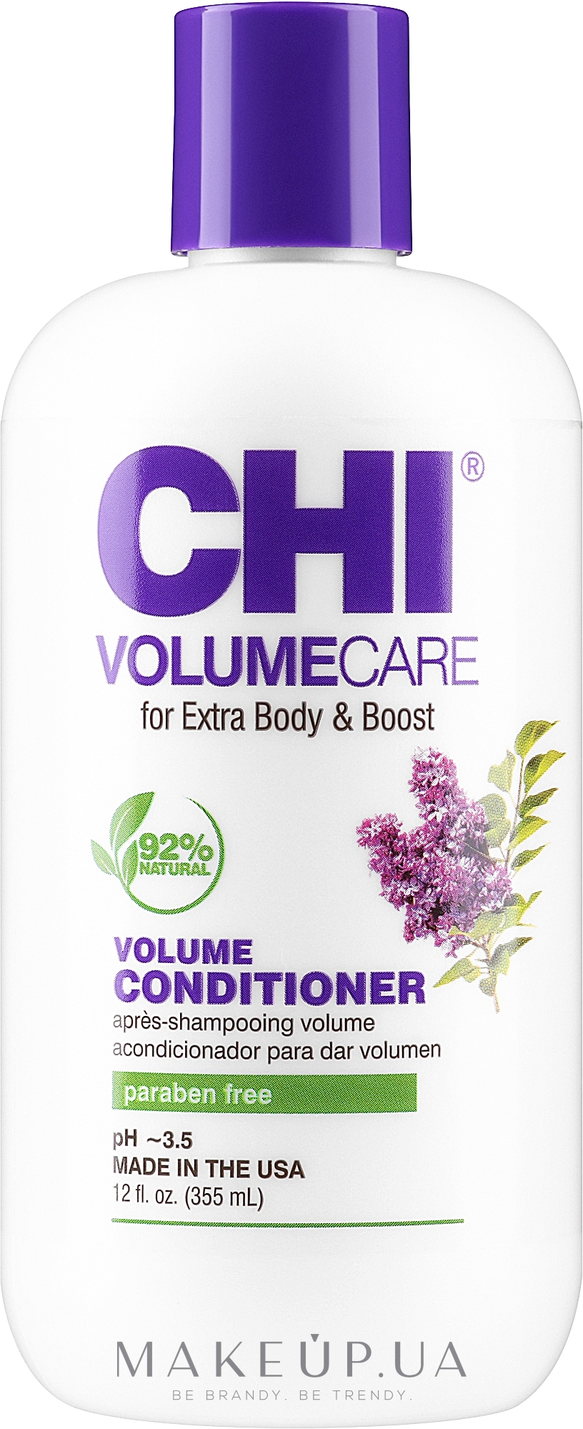 Кондиціонер для об'єму й густоти волосся - CHI Volume Care Volume Conditioner — фото 355ml