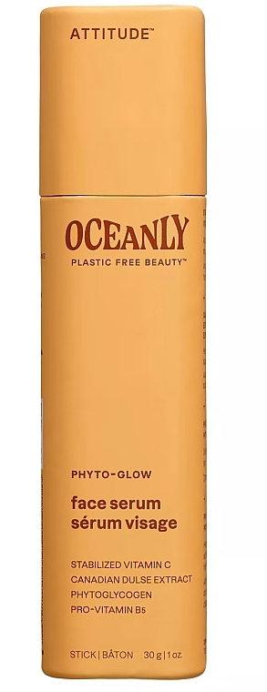 Сыворотка-стик для лица с витамином С - Attitude Oceanly Phyto-Glow Face Serum — фото N3