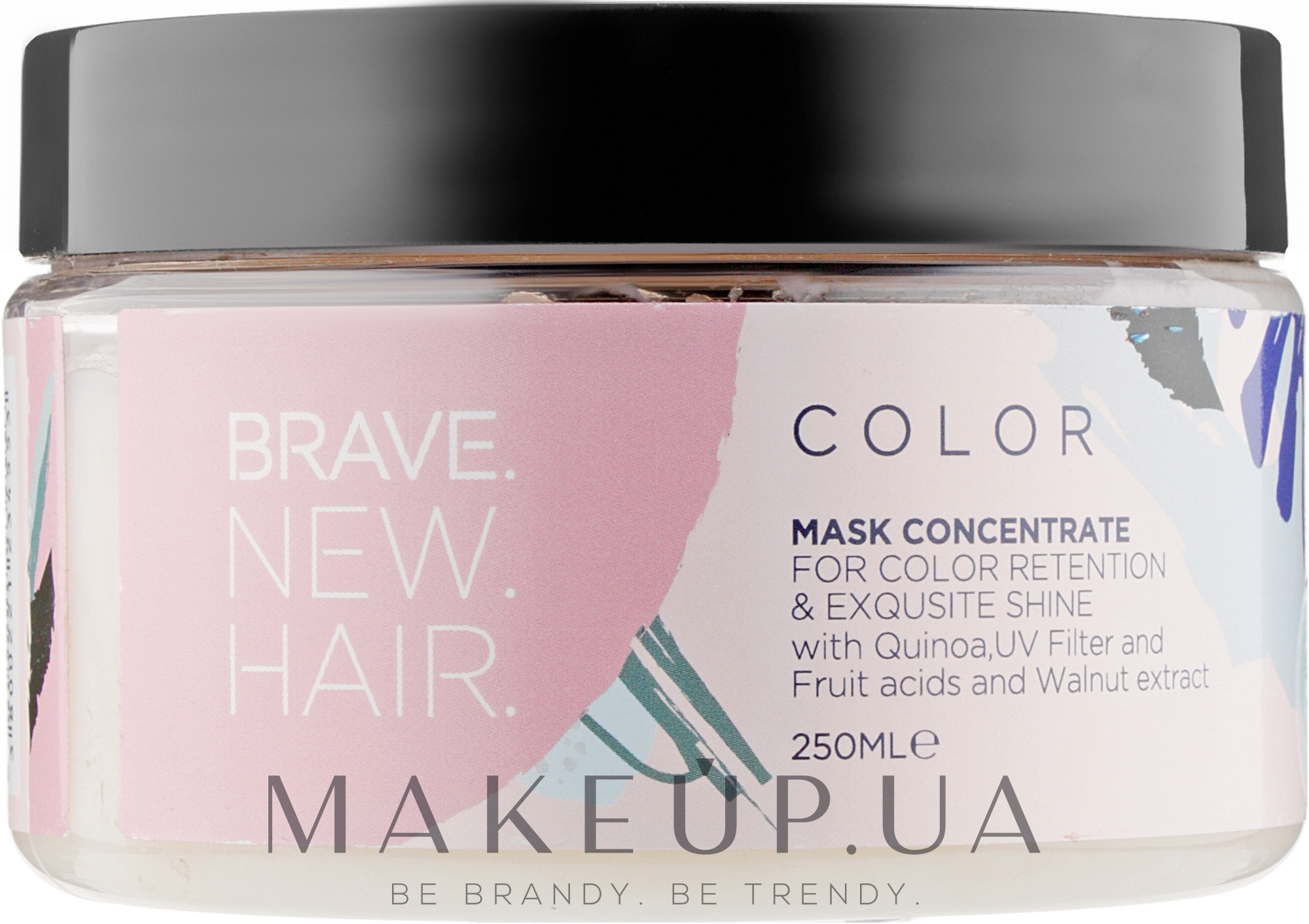 Безсульфатна маска для фарбованого волосся - Biopharma Color Brave New Hair Mask — фото 250ml