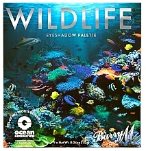 Палетка теней для век - Barry M Wildlife Ocean Eyeshadow Charity Palette — фото N2