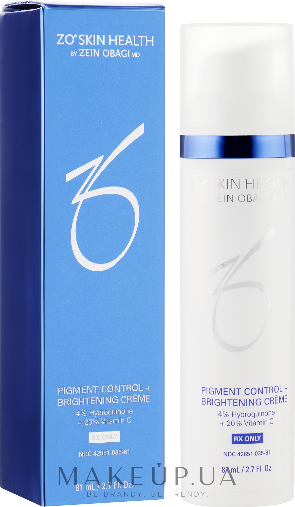 Zein Obagi Zo Skin Health Pigment Control + Brightening Creme - Крем