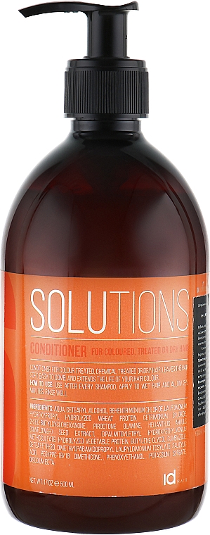 ПОДАРОК! Кондиционер для окрашенных и сухих волос - idHair Solutions № 6 Conditioner — фото N3