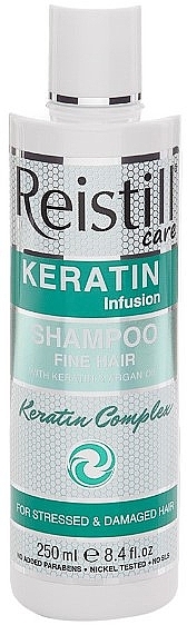 Разглаживающий шампунь с кератином для тонких волос - Reistill Keratin Infusion Shampoo — фото N1