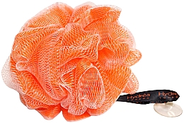 Мочалка-шар для тела с присоской - Hydrea London Orange Marigold Luxury Bath Buffer — фото N1