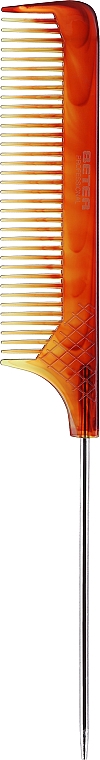 Расческа для распределения прядей, коричневая - Beter Rat Tail Comb — фото N1
