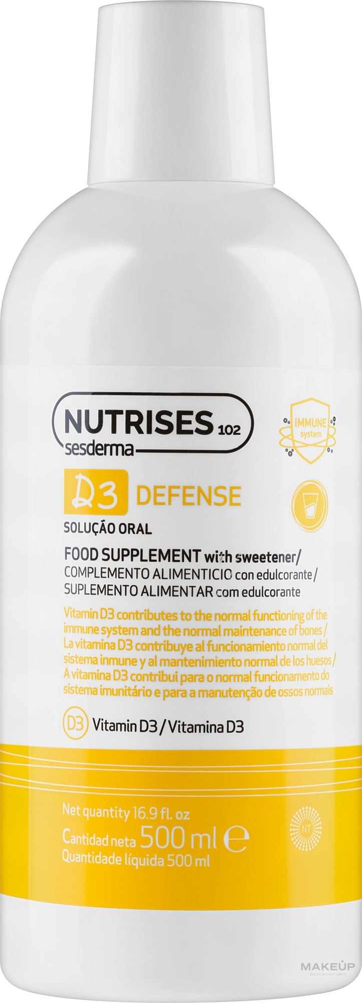 Пищевая добавка - Sesderma D3 Defense — фото 500ml