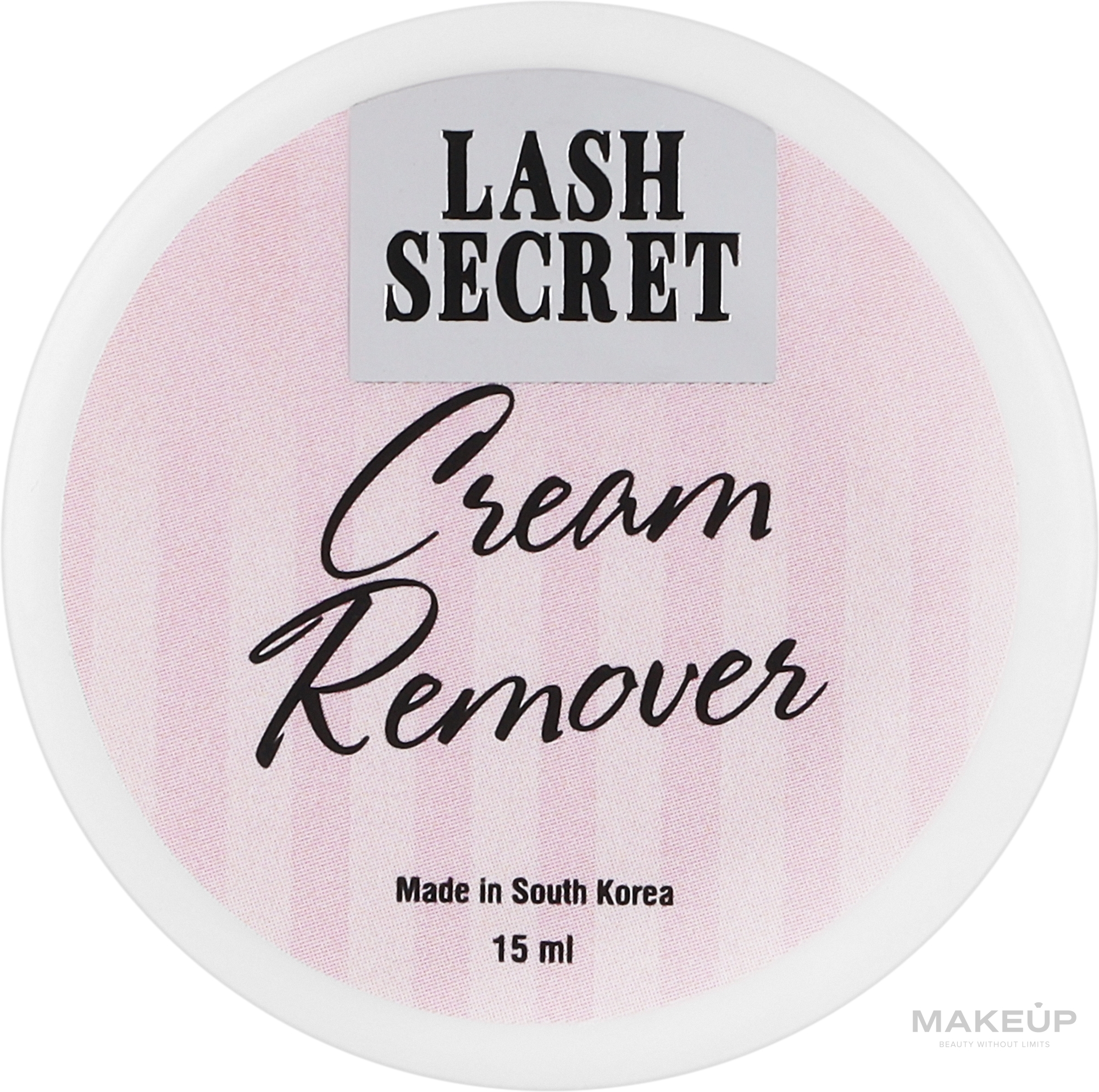 Ремувер для ресниц кремовый - Lash Secret Cream Remover — фото 15ml