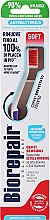 Парфумерія, косметика Зубна щітка "Досконала чистка", м'яка, фіолетовий з білим - Biorepair Oral Care Pro