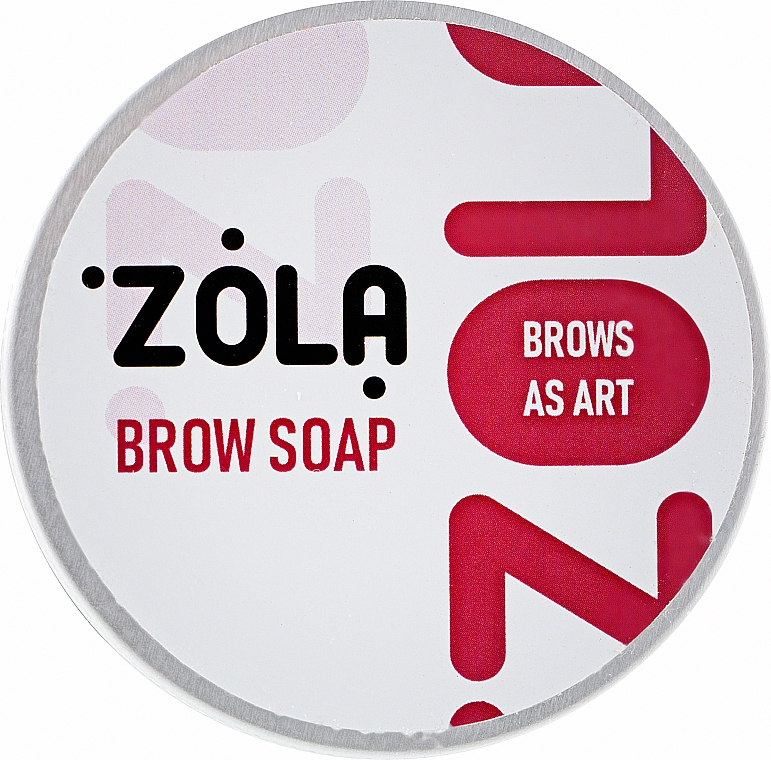 Мыло для бровей для фиксации волосков - Zola (мини-версия) 
