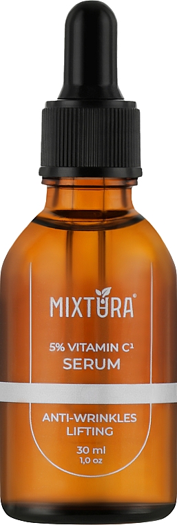 Антиоксидантна сироватка з вітаміном С - Mixtura 5% Vitamin C Serum — фото N1