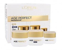 Духи, Парфюмерия, косметика Набор - L'Oreal Paris Age Perfect Programme (d/cr/50ml + n/cr/50ml + eye/cr/15ml)