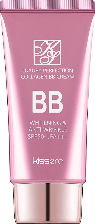 ВВ-крем для лица с коллагеном - Kissera Luxury Perfection Collagen BB Cream SPF50+ — фото N1