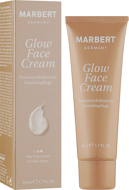 Зволожувальний крем-сяйво - Marbert Glow Face Cream — фото N2