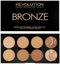 Парфумерія, косметика УЦІНКА Палітра бронзерів для обличчя - Makeup Revolution Bronze Palette*