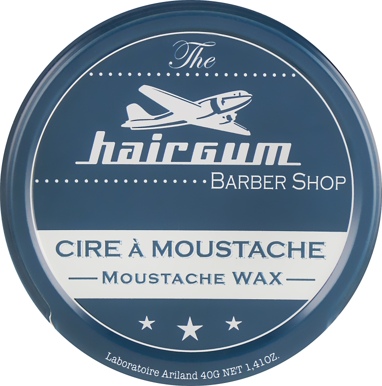 Віск для вусів - Hairgam Barber Moustache Wax — фото N1