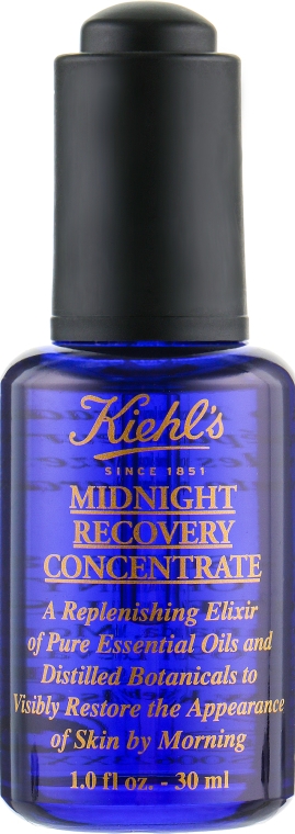 Нічний відновлювальний концентрат для обличчя - Kiehl's Midnight Recovery Concentrate — фото N2