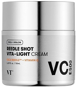 Высококачественный увлажняющий крем для сияния кожи лица - VT Cosmetics Reedle Shot Reedle Shot Vita-Light Cream — фото N1