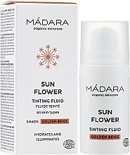 Тонирующий флюид "Цветок солнца" (мини) - Madara Cosmetics Sun Flower Tinting Fluid — фото N2