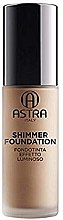 Духи, Парфюмерия, косметика Тональная основа - Astra Make-up Shimmer Foundation 