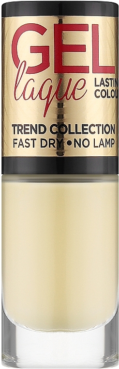 Лак для ногтей, 5 мл - Eveline Cosmetics Gel Laque Trend Collection — фото N1