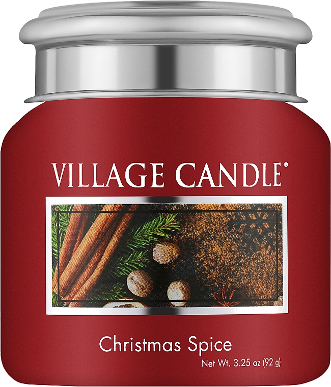 Ароматична свічка в банці - Village Candle Christmas Spice — фото N1