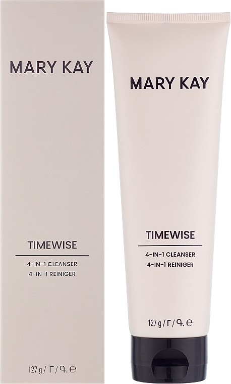Очищающее средство для сухой и нормальной кожи - Mary Kay Time Wise 4 In 1 Cleanser — фото N2