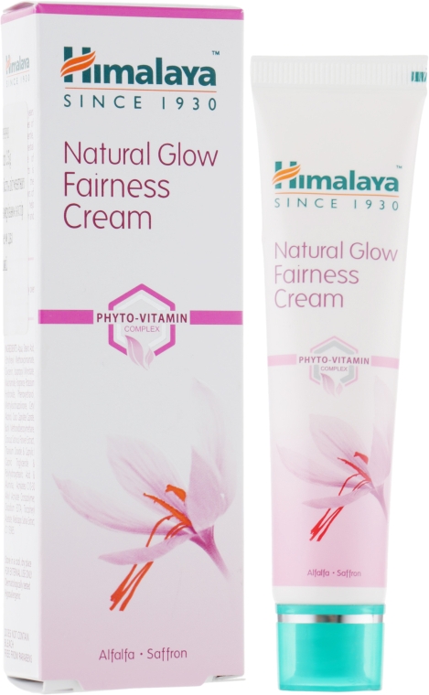 Крем выравнивающий цвет лица - Himalaya Herbals Natural Glow Fairness Cream