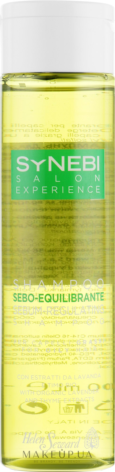 Себорегулювальний шампунь для волосся - Helen Seward Synebi Sebum-Regulating Shampoo — фото 300ml