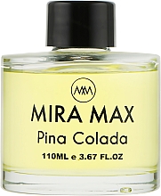 Аромадиффузор - Mira Max Pina Colada Fragrance Diffuser With Reeds — фото N3