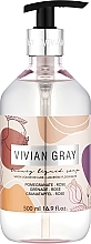 Духи, Парфюмерия, косметика Мыло для рук - Vivian Gray Luxury Liquid Soap Pomegranate & Rose