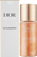 Сухое масло для лица, тела и волос - Dior Solar Sublimating Oil  — фото N2