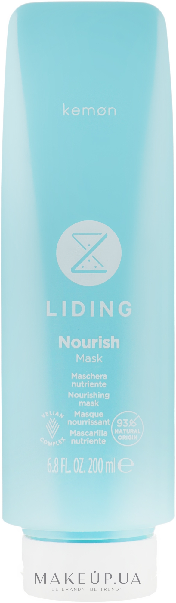 Питательная маска для волос - Kemon Liding Nourish Mask — фото 200ml