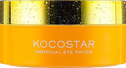 Гидрогелевые патчи для глаз "Тропические фрукты. Манго" - Kocostar Tropical Eye Patch Mango — фото N4