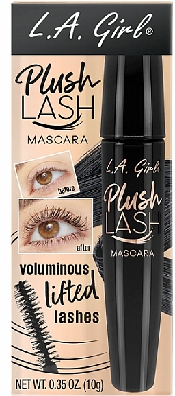 Туш для вій - L.A. Girl Mascara Plush Lash — фото N1