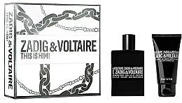 Духи, Парфюмерия, косметика Zadig & Voltaire This Is Him! - Набор (edt/50ml + sh/gel/50ml) 