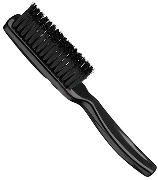 Щётка для бороды с ручкой, черная - Eurostile Fade Brush Ragnar Barber Line — фото N1