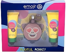 Парфумерія, косметика Emoji Playful Monkey - Набір (edp/50ml + b/lot/60ml + s/g/60ml)