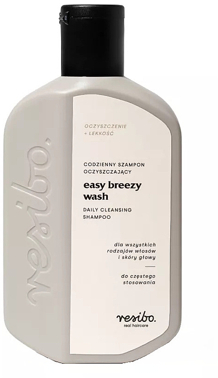 Щоденний очищувальний шампунь для волосся - Resibo Easy Breezy Wash Shampoo — фото N1