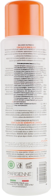 Бальзам-кондиціонер з екстрактом насіння льону - Black Professional Line Lin Exance Hair Conditioner — фото N2