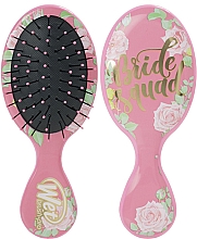 Парфумерія, косметика Мініщітка для волосся - Wet Brush Mini Detangler Hair Comes The Bride Squad Pink