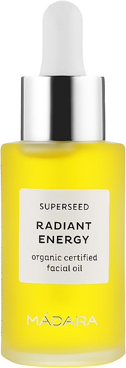 Эликсир для сияния кожи - Madara Cosmetics Superseed Radiant Energy Beauty Oil  — фото N1