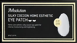 Омолоджувальні патчі з екстрактом перлів і білого кокона - JM Solution Silky Cocoon Home Esthetic Eye Patch — фото N2